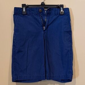Magellan Outdoors Navy Flat Front Shorts